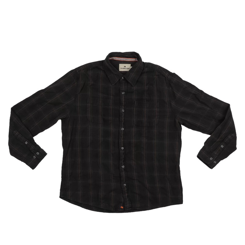 The Normal Brand Flannel Shirt – Men’s L Gray
