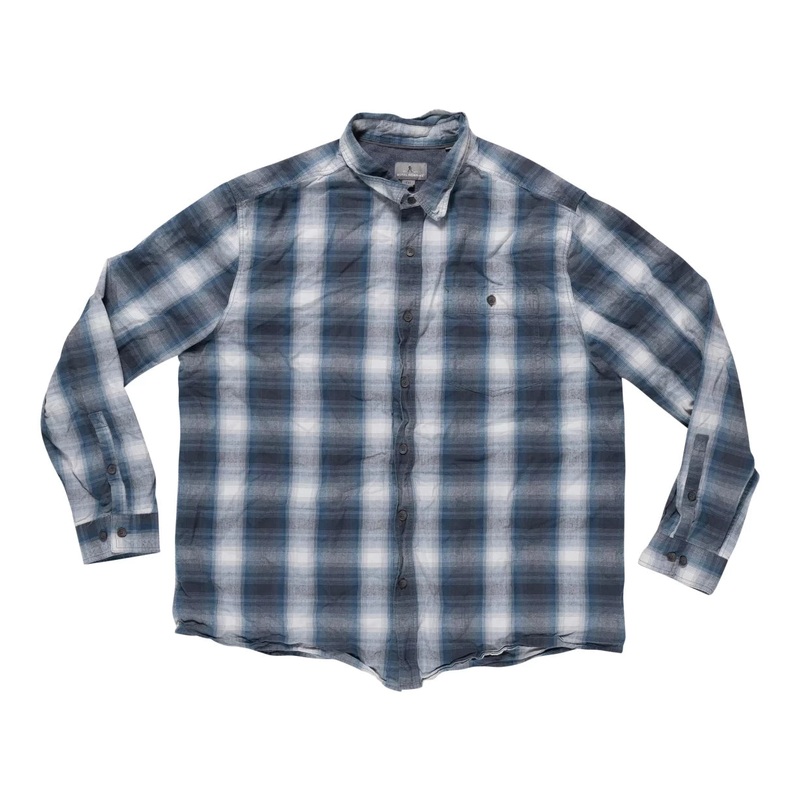 Royal Robbins Galen Cotton Shirt – Men’s XXL Blue