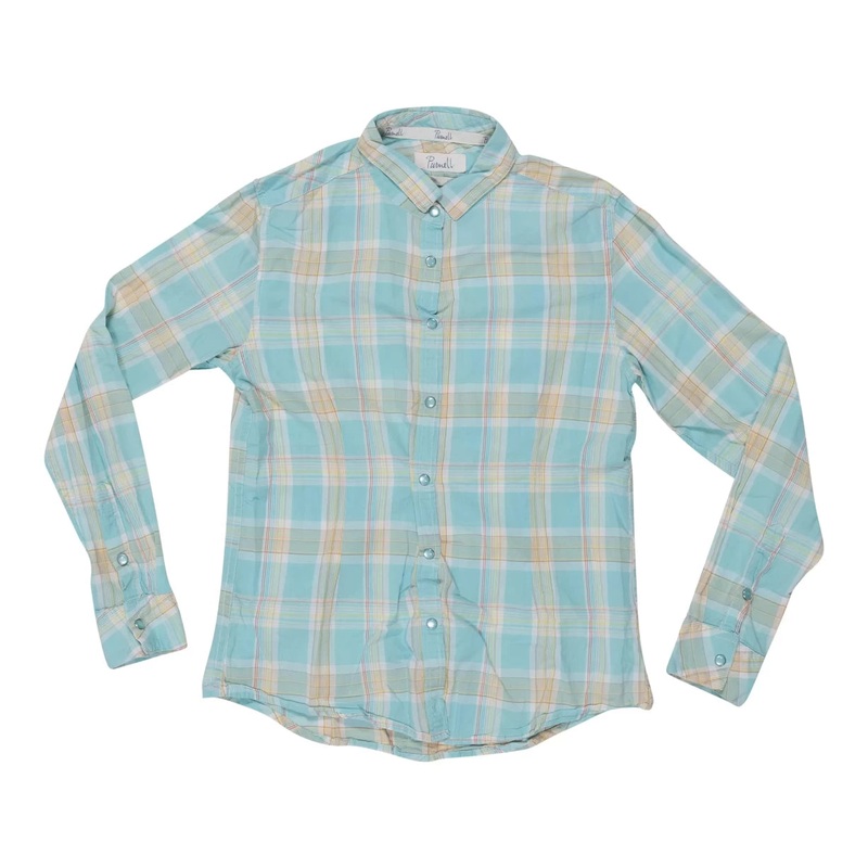 Purnell Long Sleeved Button Down Shirt – Women’s M Plaid