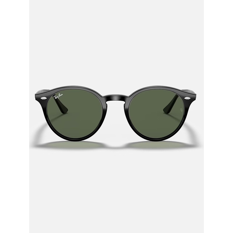 0RB2180 Black/Dark Green Sunglasses 49 BLACK/DARK GREEN