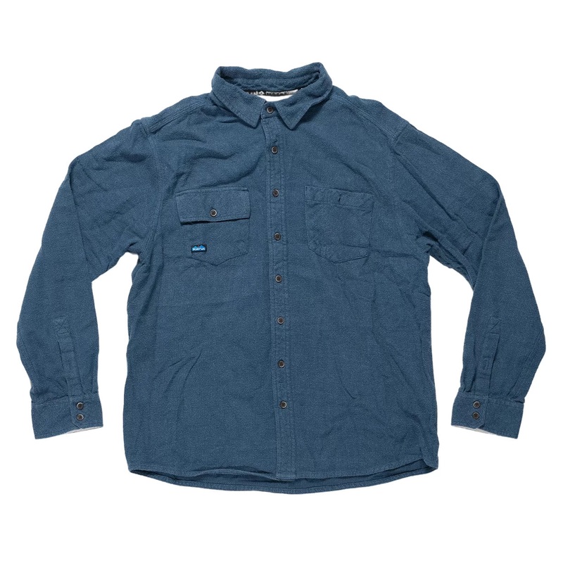 Kavu Langley Long Sleeve Shirt – Men’s XL Blue