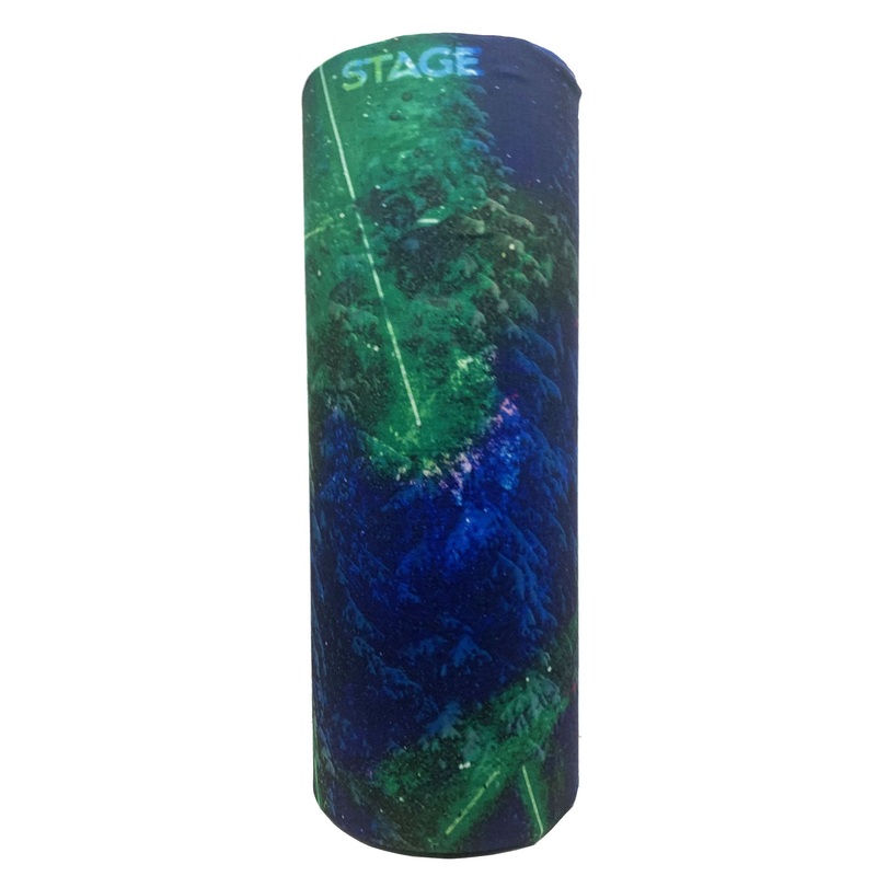 STAGE Jr Face Tube – Lazers – Fleece – Jr Large (7-14) Adult Small