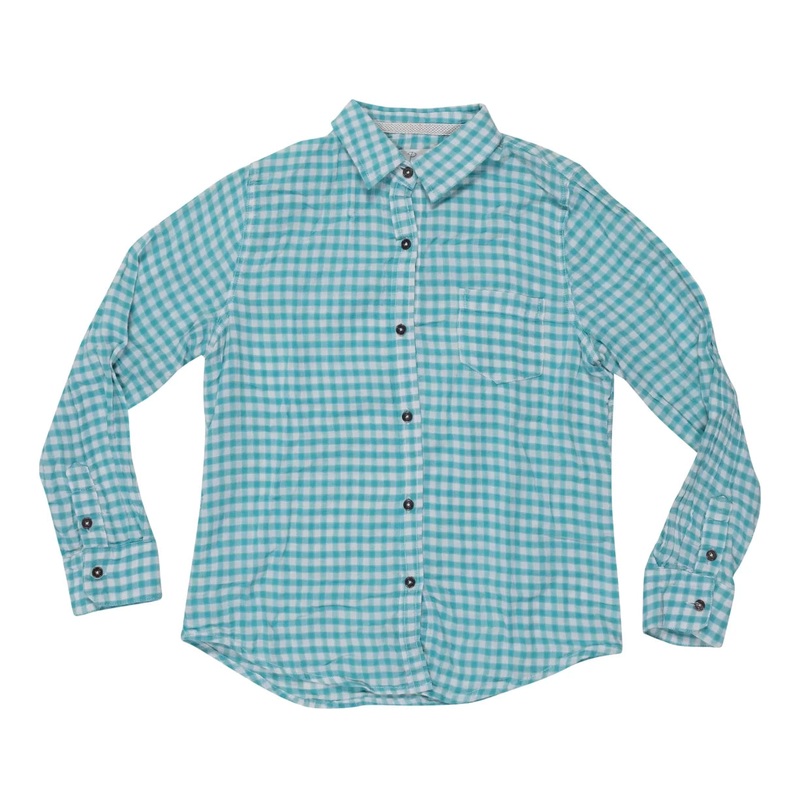 Purnell Long Sleeved Lightweight Flannel – Women’s S Sea Blue