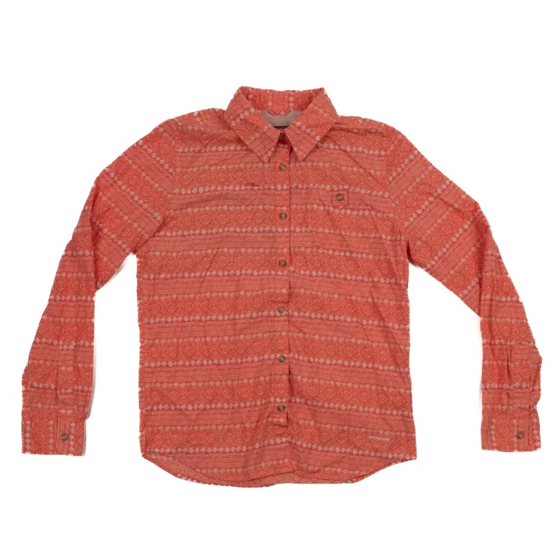 Patagonia Long-Sleeved Island Hopper II Shirt – Women’s S Orange
