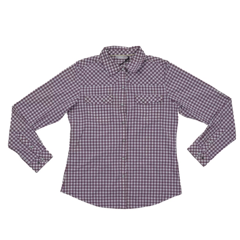 Stio Eddy Shirt LS – Women’s M Purple