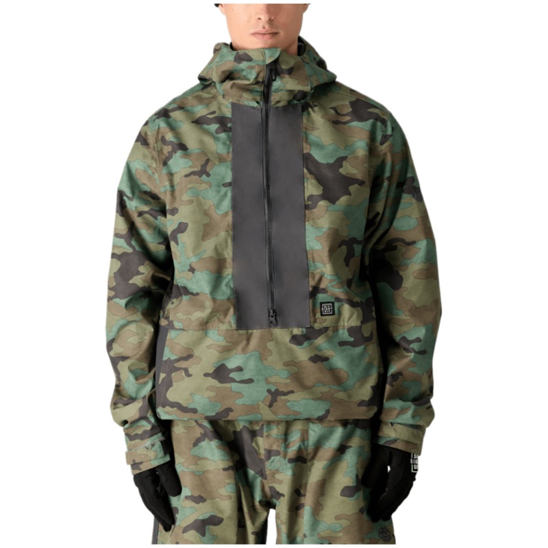 686 M Ghost 2.5L Anorak FATIGUE CAMO COLORBLOCK L