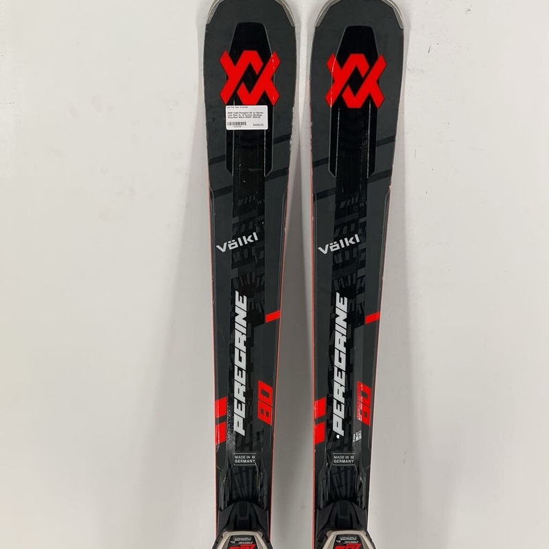 2025 Volkl Peregrine 80 w/ Marker Low Ride XL 12 System Bindings 162cm Grey/Red Used