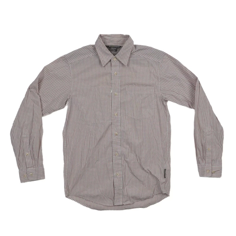 Exofficio Vented Long Sleeve Button Down Shirt – Men’s S Plaid