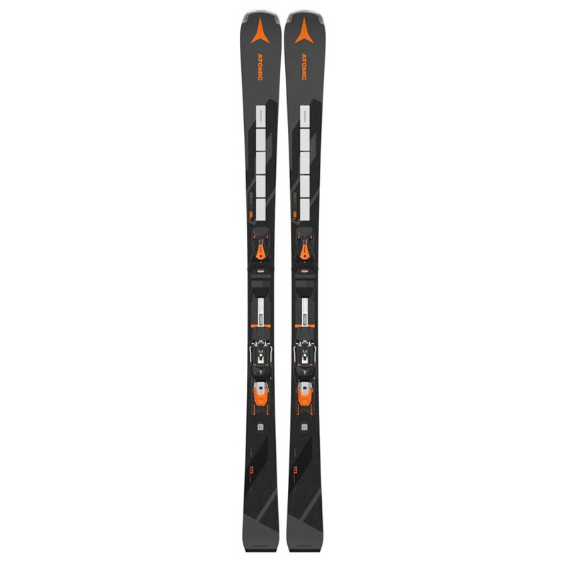 2026 Atomic Redster Q9.8 Revoshock w/ Atomic I 12 GW Bindings 166cm Black/Orange New