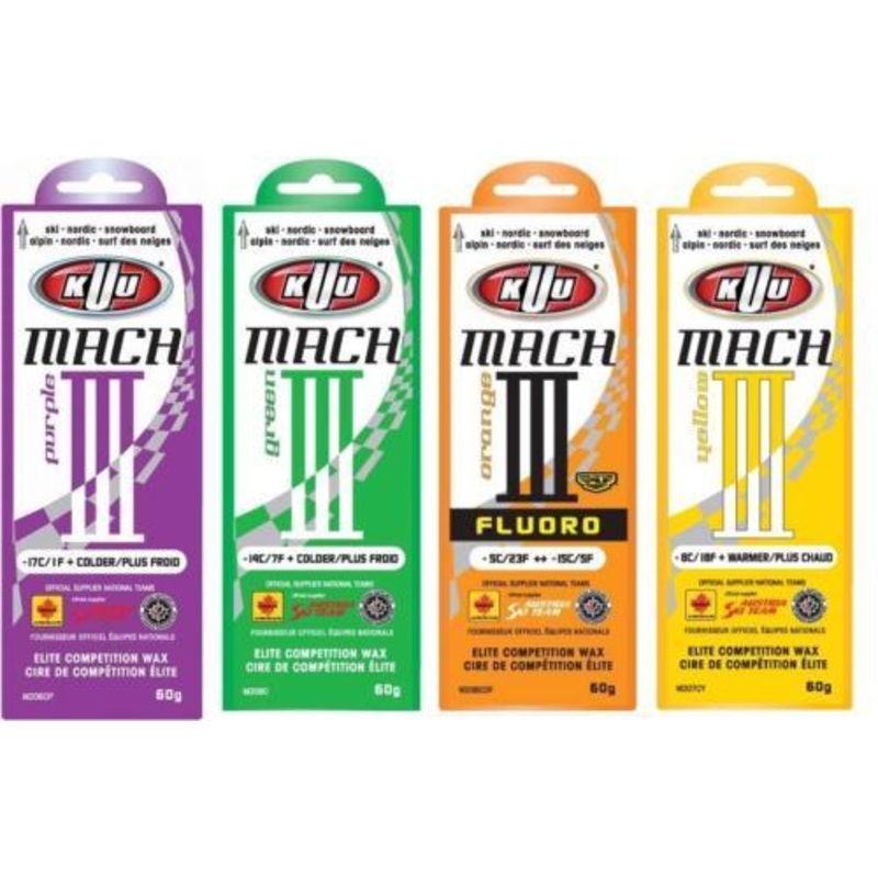 KUU Mach III Wax Yellow 60 G -8degC