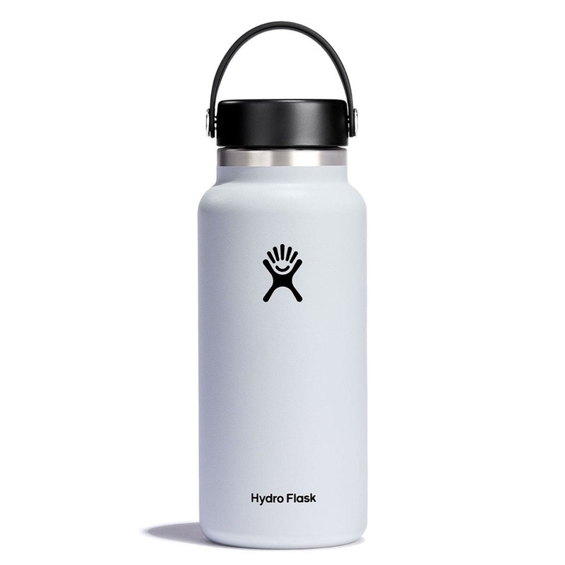 32oz Wide Flex Cap White Bottle 32OZ WHITE
