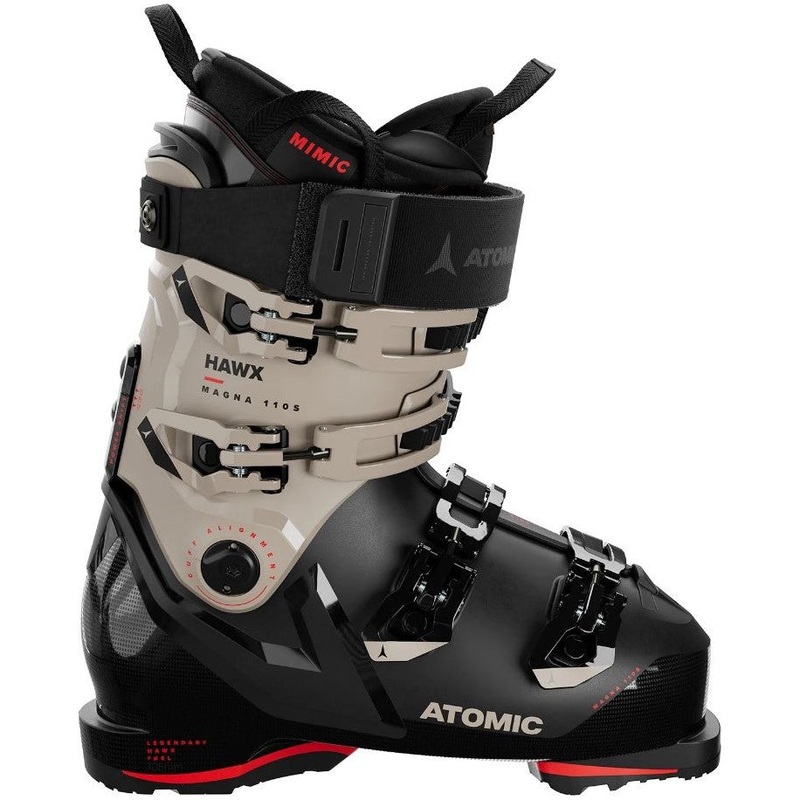 2025 Atomic Hawx Magna 110 S GW Blk/Cement Ski Boots 25.5