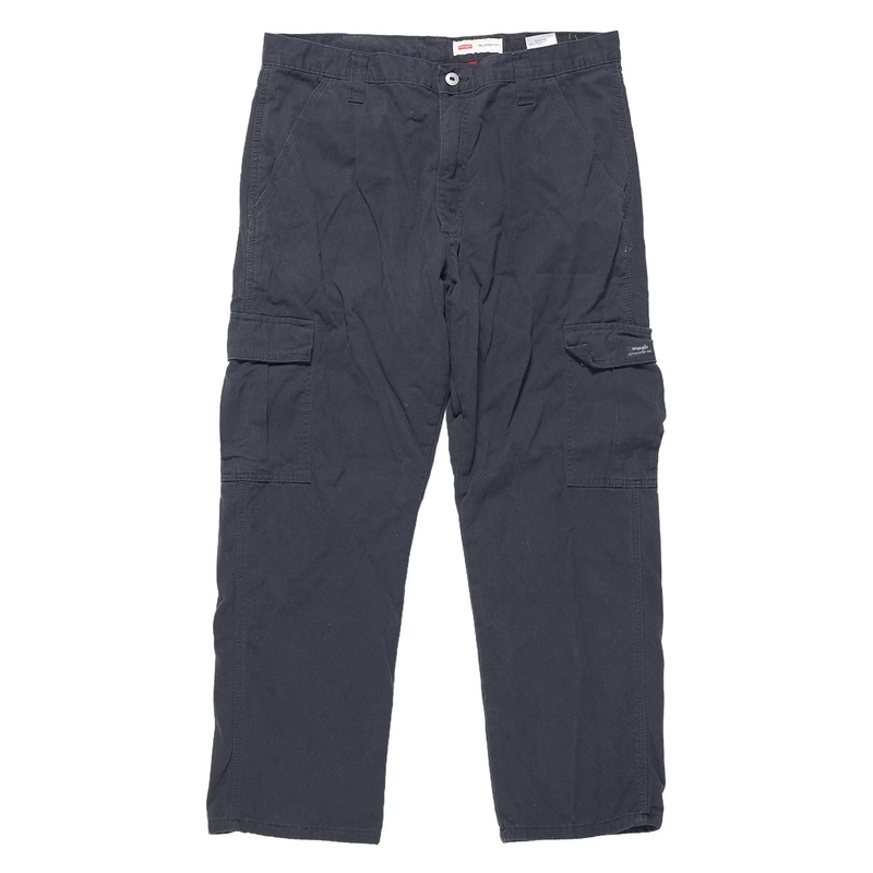 Wrangler Fleece Lined Cargo Pant – Men’s 34″ x 30″ Black