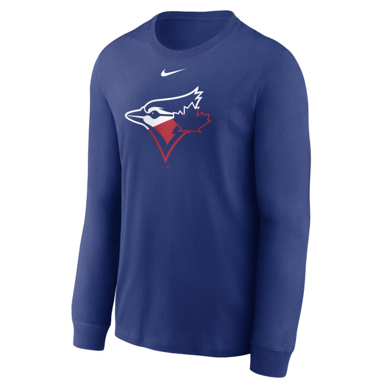 ANGLE LOGO LONG SLEEVE T-SHIRT BLUE JAYS S