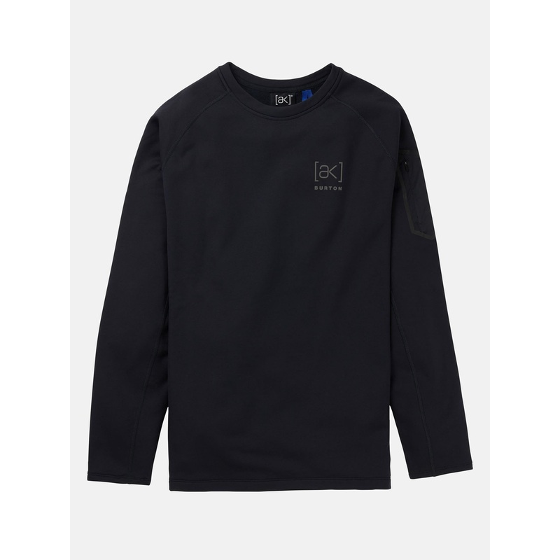[ak] Baker Stretch Crewneck SM TRUE BLACK (001)