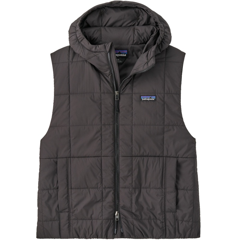 Women’s Light Gust Hooded Vest BLK-Black XS